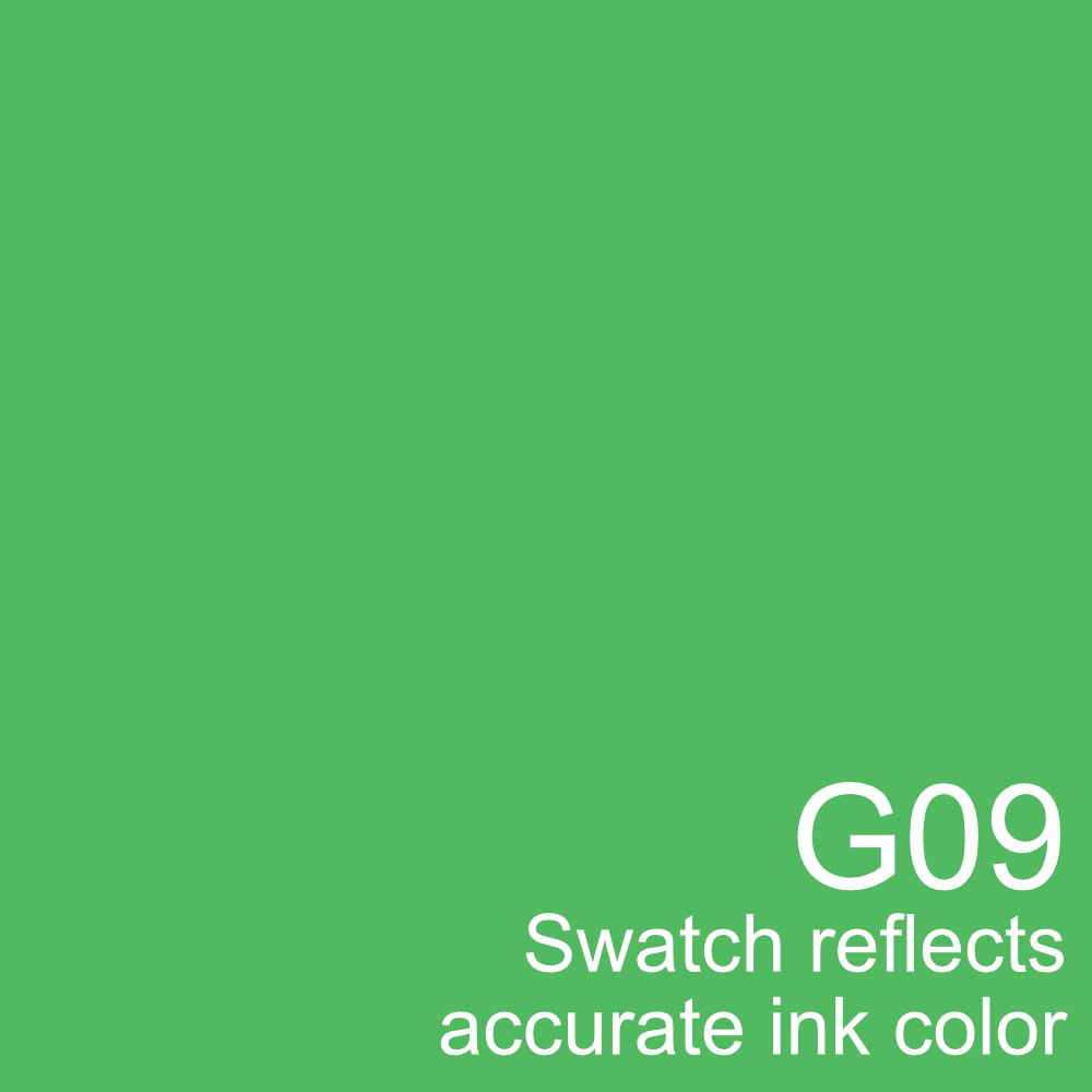 G09 - Copic Sketch Marker Veronese Green — Violeta Ink